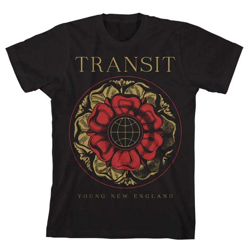 Flower Black T-Shirt