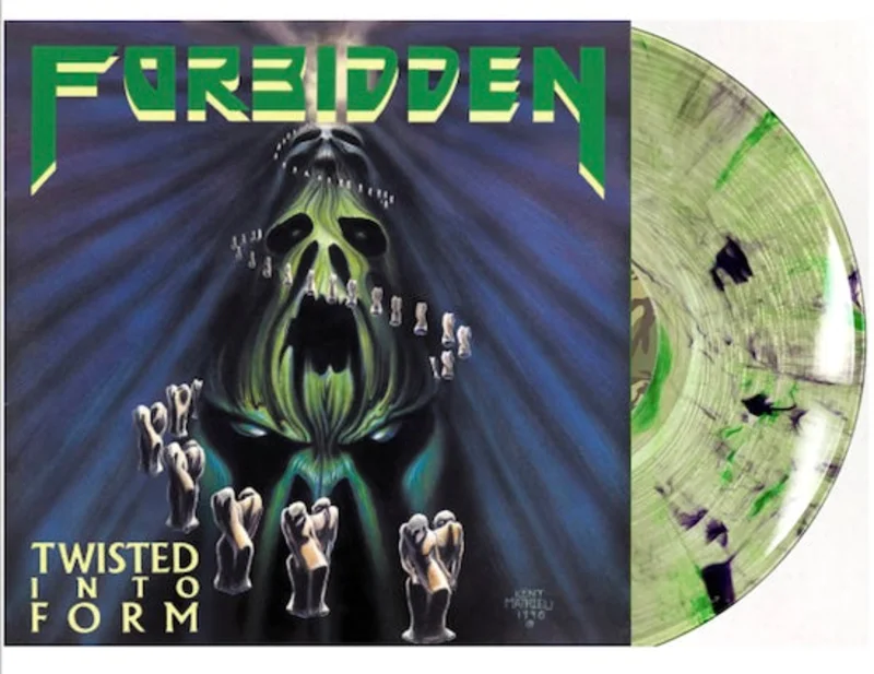 FORBIDDEN TWISTED INTO FORM LP (Limited Edition  Only 250 Made, Spring Green & Canary Yellow Swirl Vinyl)