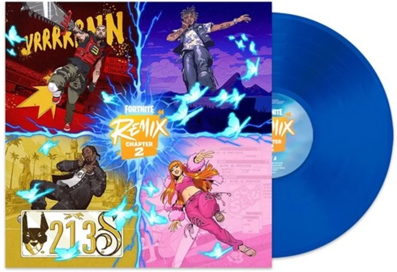 Fortnite Remix Chapter 2 (Various Artists) (Indie Exclusive, Limited Edition, Colored Vinyl, Blue)