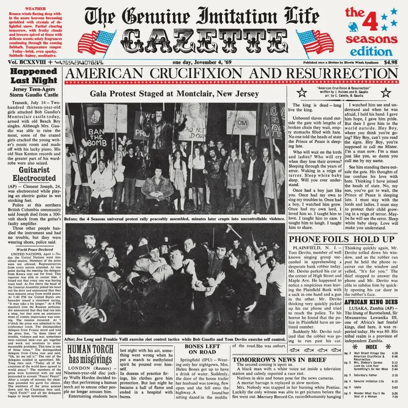 Frankie Valli & The Four Seasons - The Genuine Imitation Life Gazette (RSD 2024)