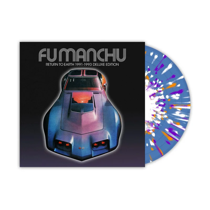 FU MANCHU RETURN TO EARTH 91-93 LP (Limited Edition  Only 250 Made, Transparent Blue, White, Orange, & Purple Splatter Vinyl)