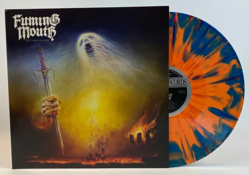 FUMING MOUTH 'THE GRAND DESCENT' LP (Yellow Blue Swirl Vinyl)