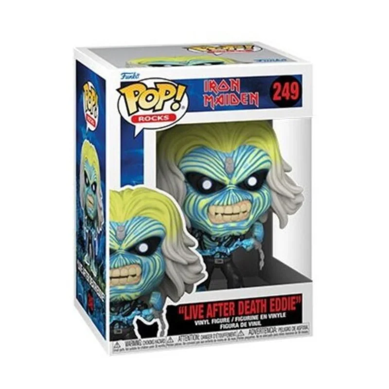 FUNKO POP! ROCKS: Iron Maiden- Eddie - Live After Death Eddie
