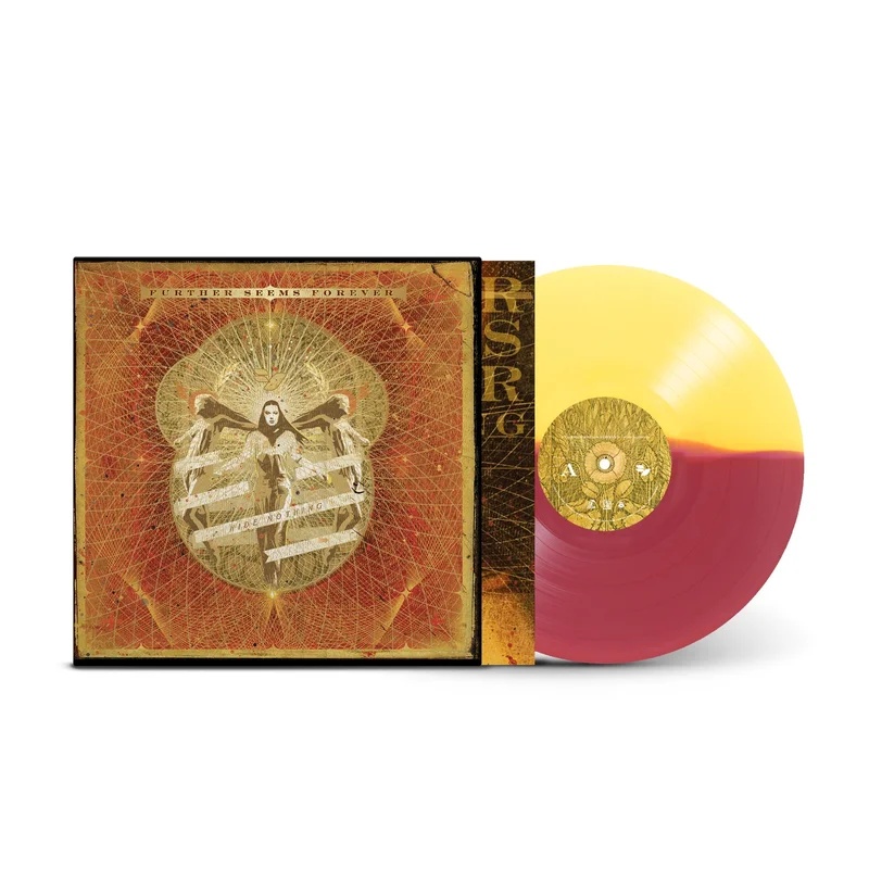 FURTHER SEEMS FOREVER HIDE NOTHING LP (Limited Edition  Only 100 made, Half Yellow / Half Burgundy Vinyl)