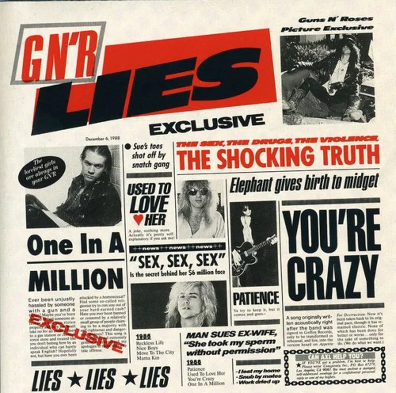 G N R Lies [Explicit Content] - CD