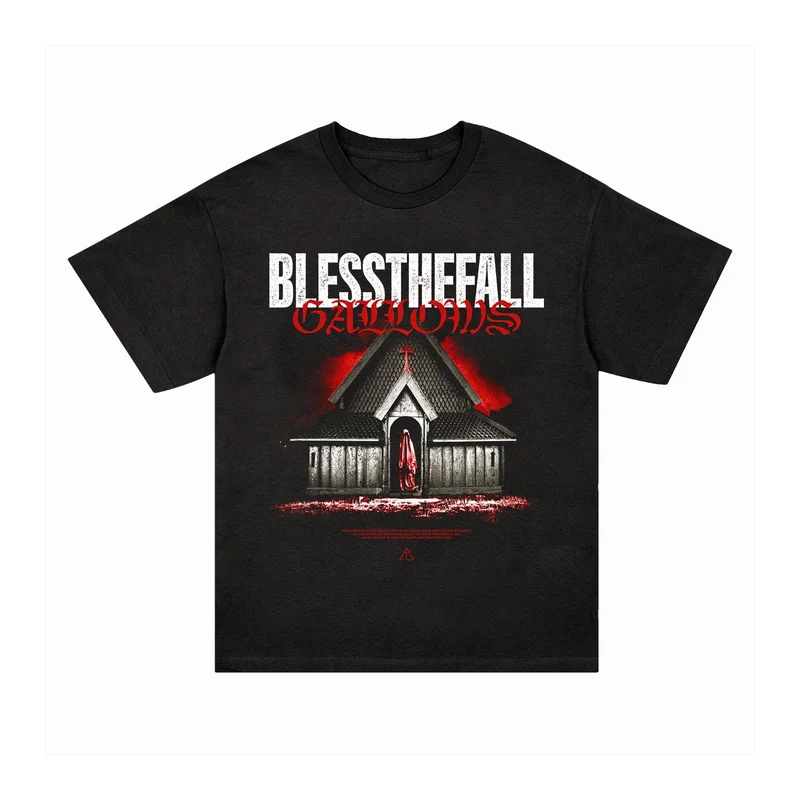 GALLOWS Album Art Black T-Shirt
