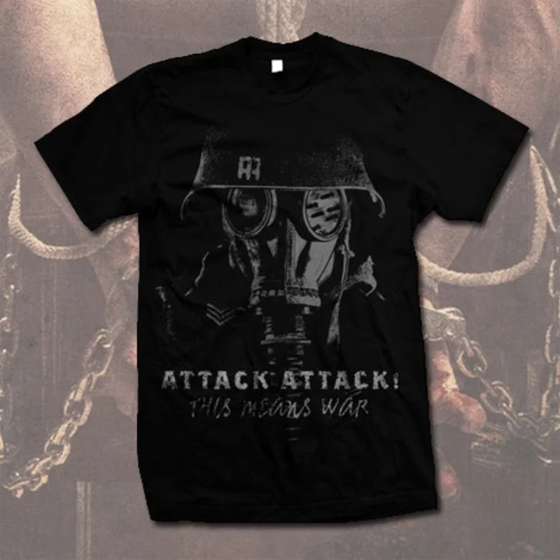 Gas Mask Black T-Shirt