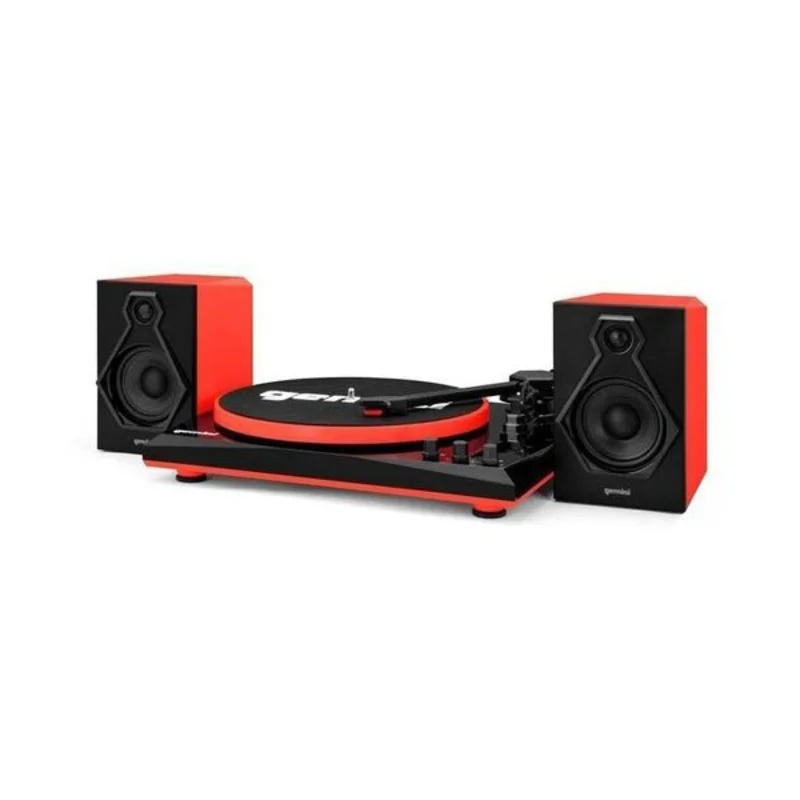 Gemini TT-900BR Stereo Turntable Music System Bluetooth With Speakers 50 Watts
