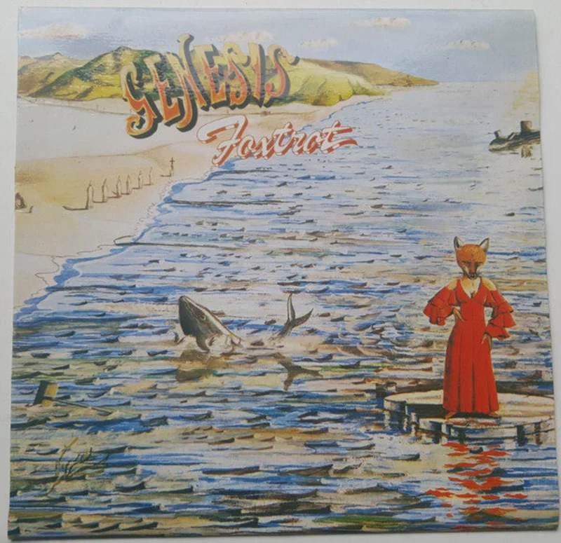 Genesis - Foxtrot (LP, Album, RE, Lar) (Very Good Plus (VG+))