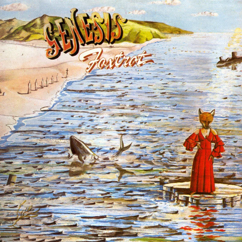 Genesis - Foxtrot (LP, Album, Tex) (Very Good (VG))