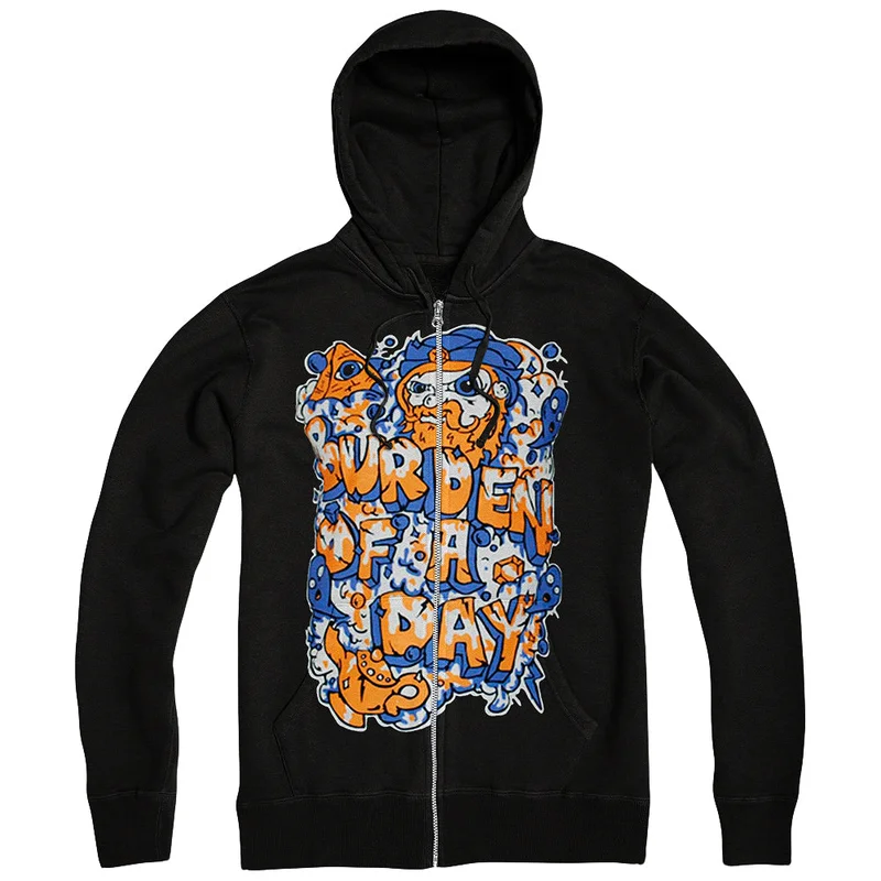 Genie Black Zip-Up