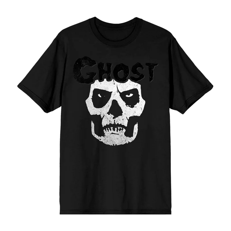GHOST BLACK PUFF SKULL LIMITED EDITION EXCLUSIVE T-SHIRT