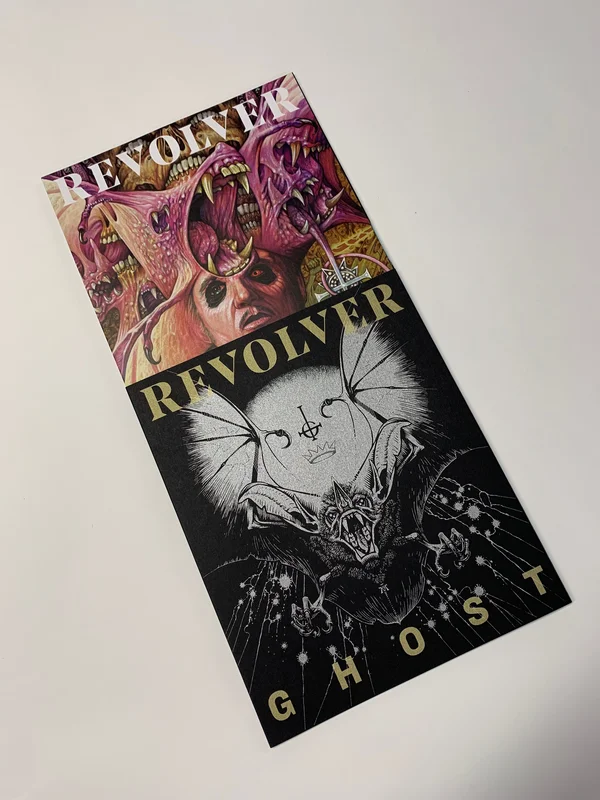 GHOST LIMITED EDITION SCREEN PRINTED SLIPCASE AND COVER BY MARALD VAN HAASTEREN ONLY 500 AVAILABLE