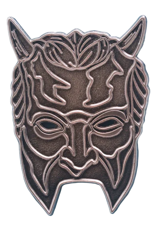 GHOST MALE NAMELESS GHOUL ENAMEL PIN