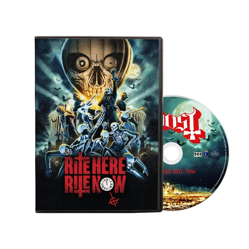 GHOST RITE HERE RITE NOW BLU-RAY DISC