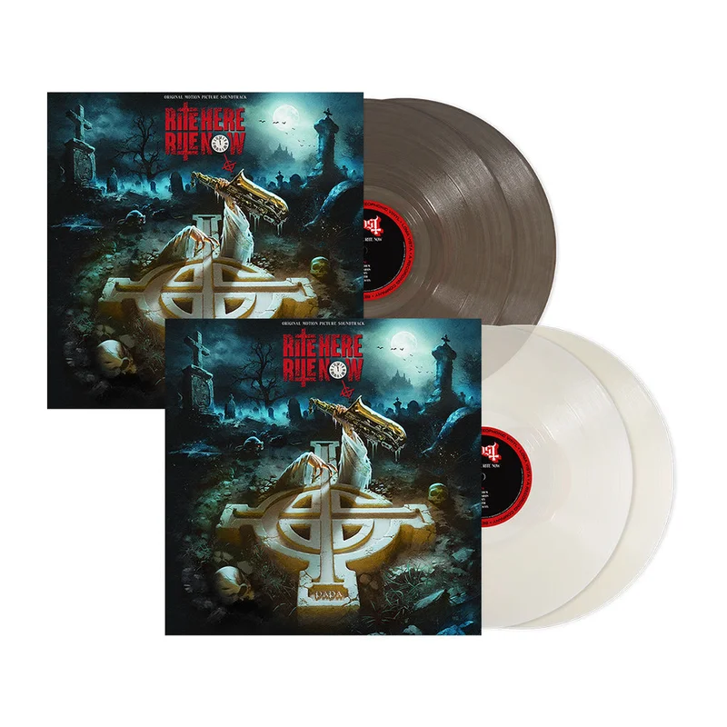GHOST RITE HERE RITE NOW ORIGINAL MOTION PICTURE SOUNDTRACK 2LP (Limited Edition  Only 750 Each, Translucent Milky Clear & Translucent Black Ice Vinyl)