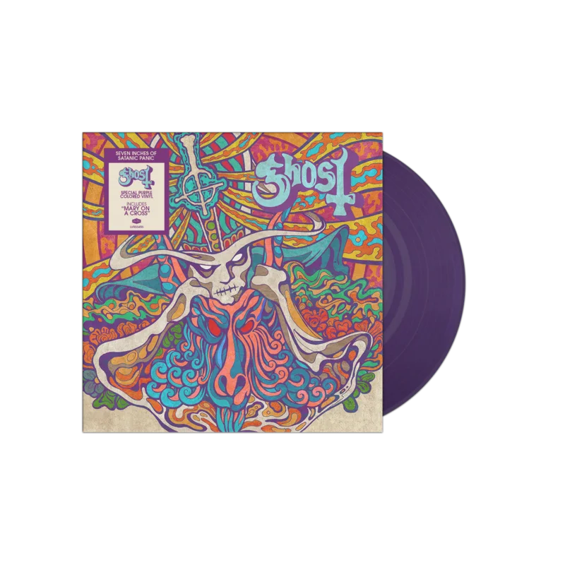 GHOST 'SEVEN INCHES OF SATANIC PANIC' 7" SINGLE (Purple Vinyl)