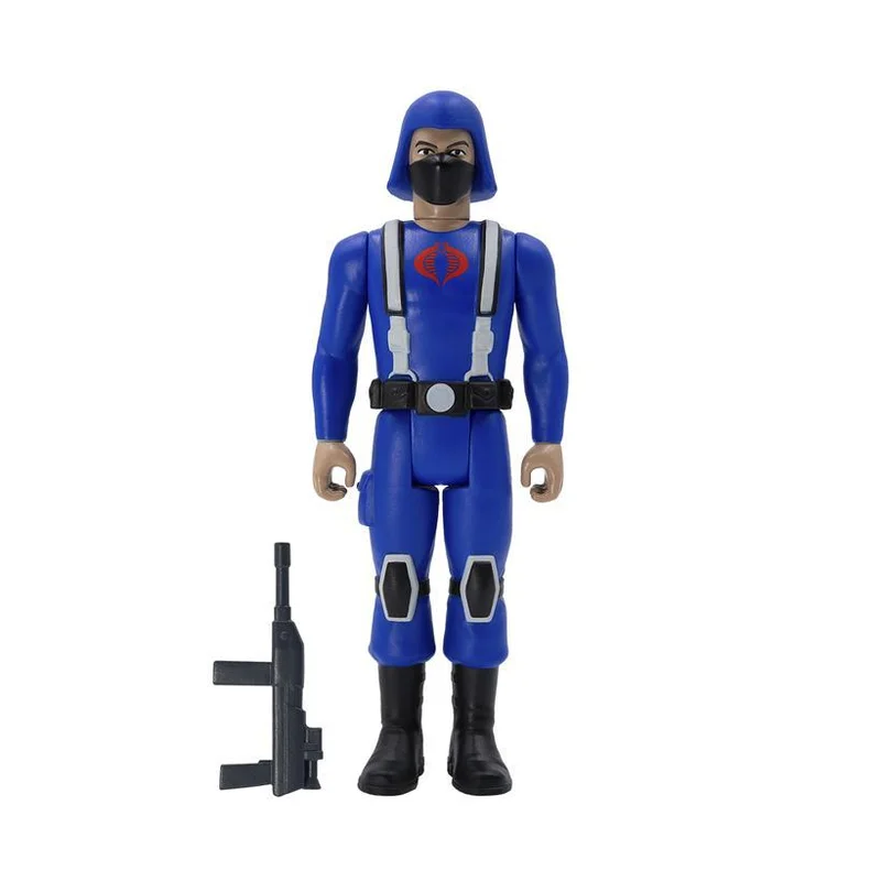 GI JOE REACTION FIGURE - WAVE 1 COBRA TROOPER H-BACK (TAN)