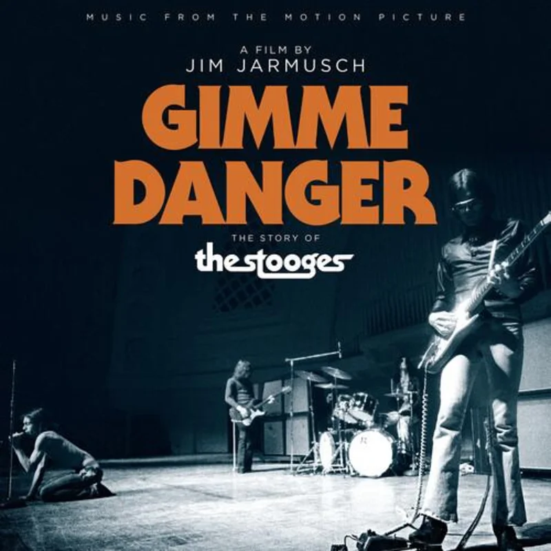 GIMME DANGER SOUNDTRACK LP (Clear Vinyl) (Iggy & the Stooges)