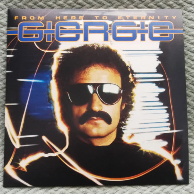 Giorgio Moroder - From Here To Eternity (LP, Album, Ltd, P/Mixed, RE, RM, Blu) (Near Mint (NM or M-))