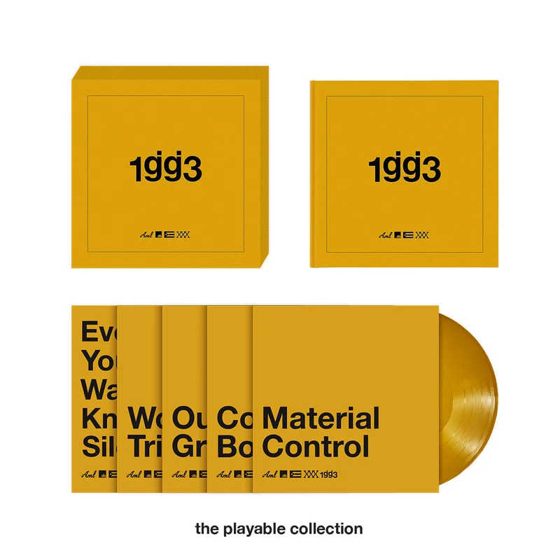 GLASSJAW THE DELUXE PLAYABLE COLLECTION (GOLD VINYL + HARDCOVER BOOK)
