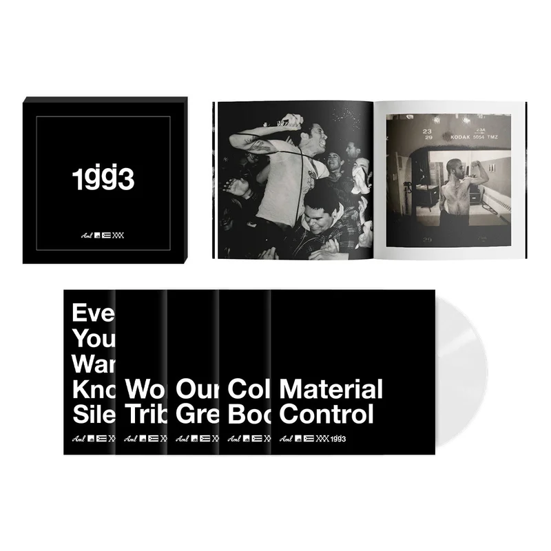 GLASSJAW THE PLAYABLE COLLECTION BLACK EDITION BUNDLE (3LP/2EP + SOFTCOVER BOOK)