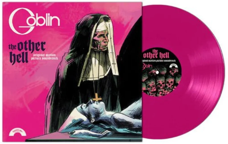 Goblin - L'Altro Inferno  - Limited Clear Fuschia Colored Vinyl in Tri-Fold Sleeve