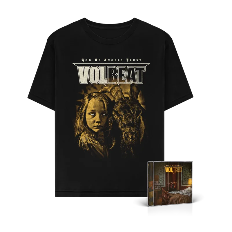 God Of Angels Trust CD + T-Shirt