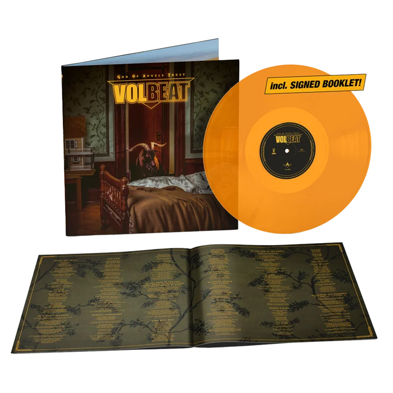 God Of Angels Trust Lamplight Glow Signed LP