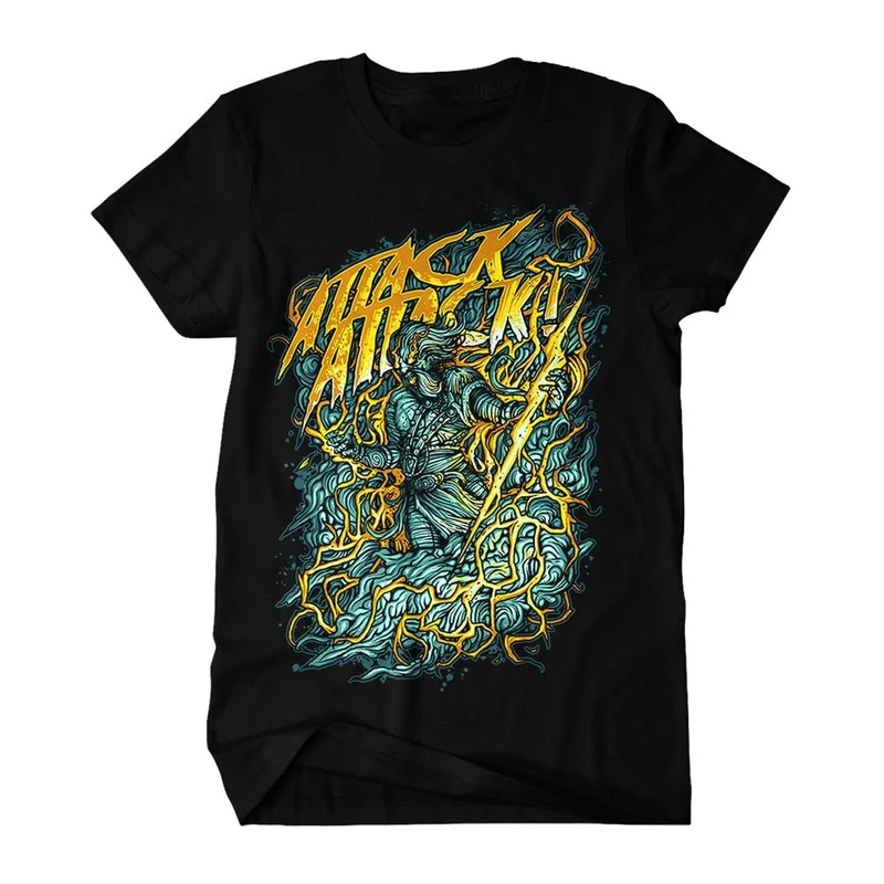 God Of Lightning Black T-Shirt