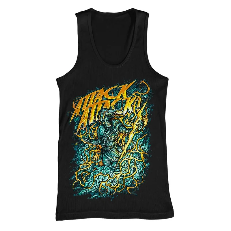 God Of Lightning Black Tank Top