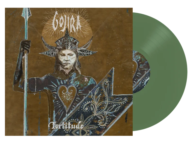 GOJIRA 'FORTITUDE' LP (Limited Edition  Only 666 Made, Opaque Olive Green Vinyl)