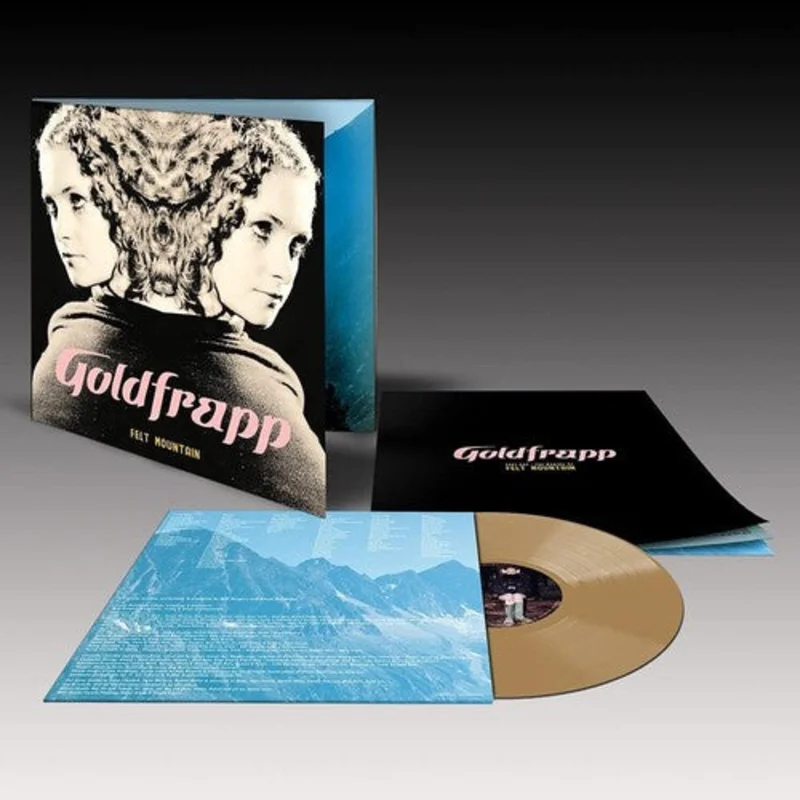 GOLDFRAPP 'FELT MOUNTAIN' LP (Limited Edition, Gold Vinyl)