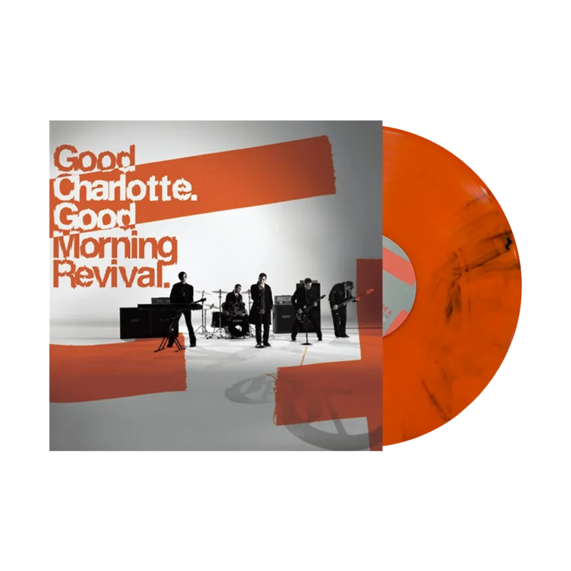 GOOD CHARLOTTE 'GOOD MORNING REVIVAL' LP (Orange Smoke Vinyl)