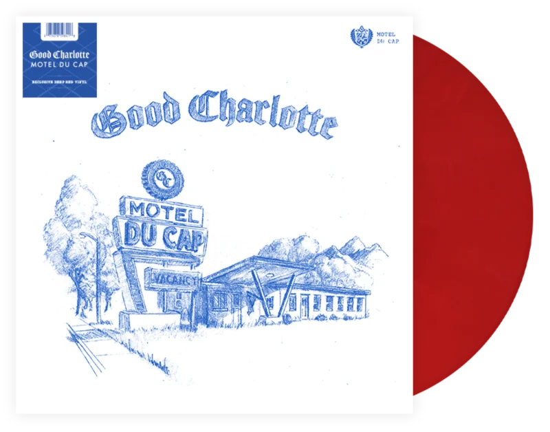 GOOD CHARLOTTE MOTEL DU CAP LP (Exclusive, Deep Red Vinyl)