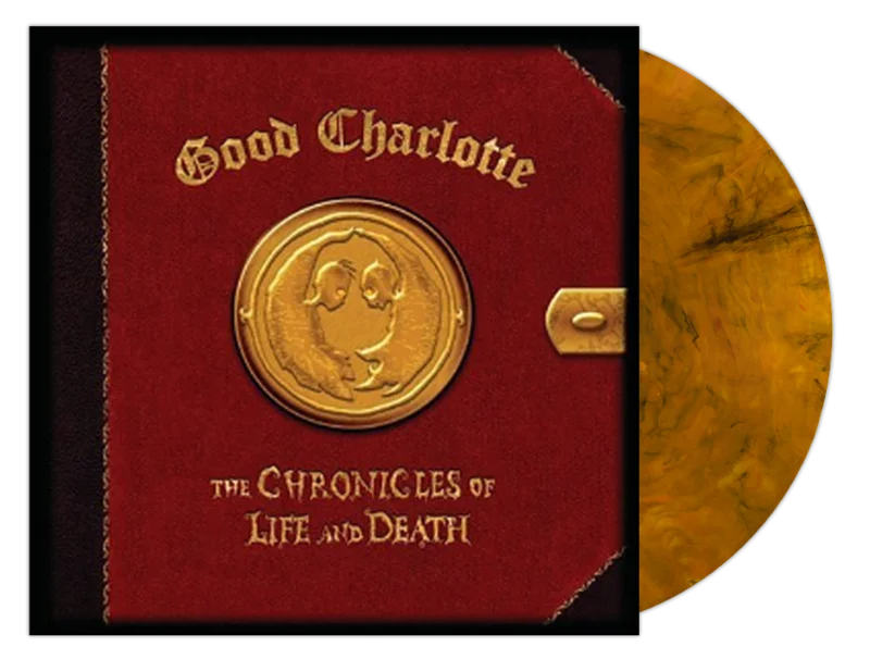 GOOD CHARLOTTE 'THE CHRONICLES OF LIFE AND DEATH' LP (Exclusive  Tiger's Eye Vinyl)
