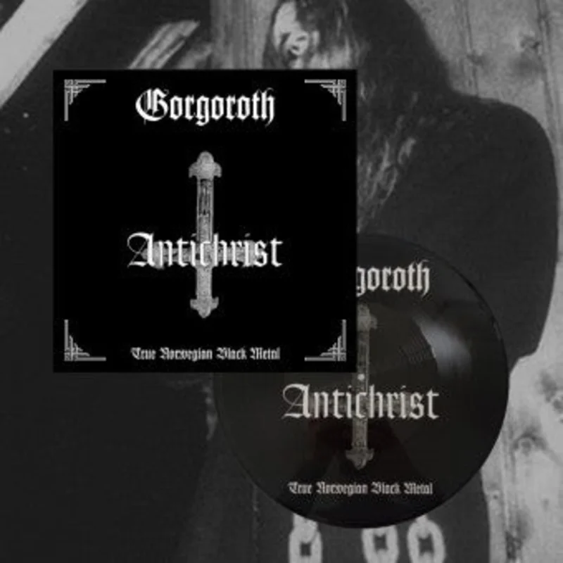 GORGOROTH 'ANTICHRIST' LP (Half Black/Half White Vinyl)