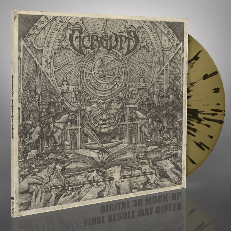 GORGUTS 'PLEIADES' DUST' 12" EP (Limited Edition, Gold w/ Black Splatter Vinyl)