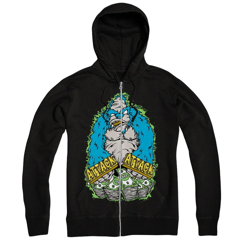 Gorilla Black Zip-Up