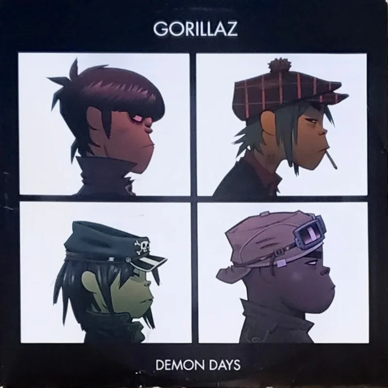 Gorillaz - Demon Days (2xLP, Album, RE, RM, RP) (Near Mint (NM or M-))