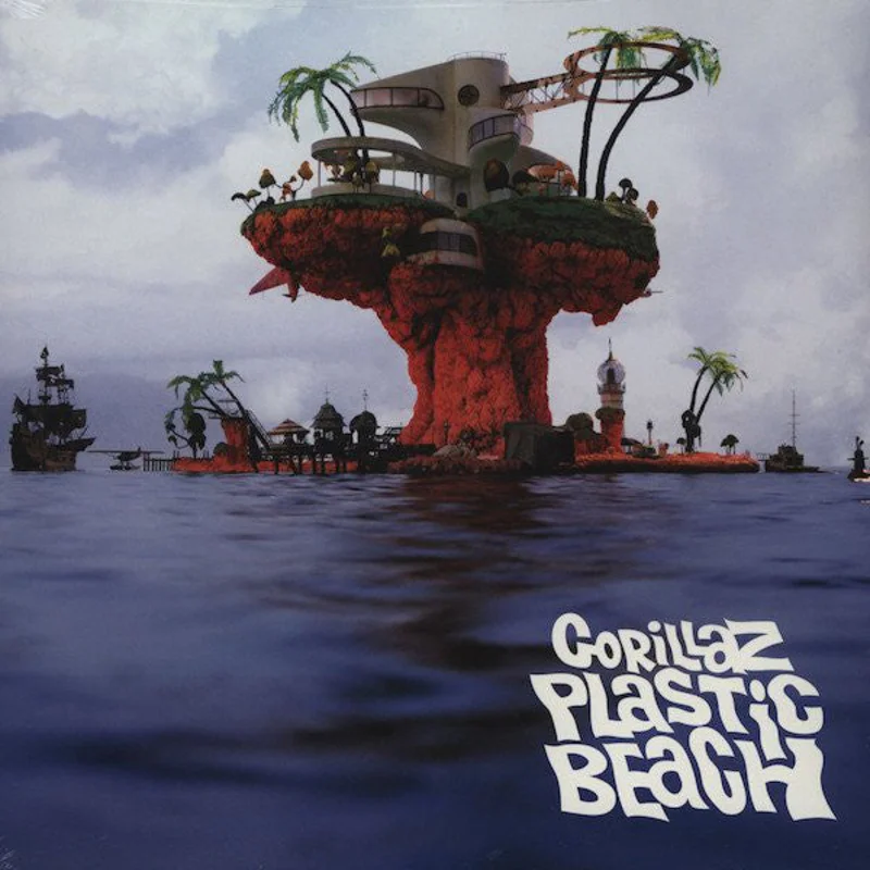Gorillaz - Plastic Beach (2xLP, Album, RE, RP, 180) (Near Mint (NM or M-))