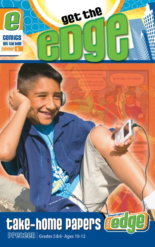Gospel Light | Get The Edge Comics (Take Home) | Preteen GR 5-6 | Summer Year A