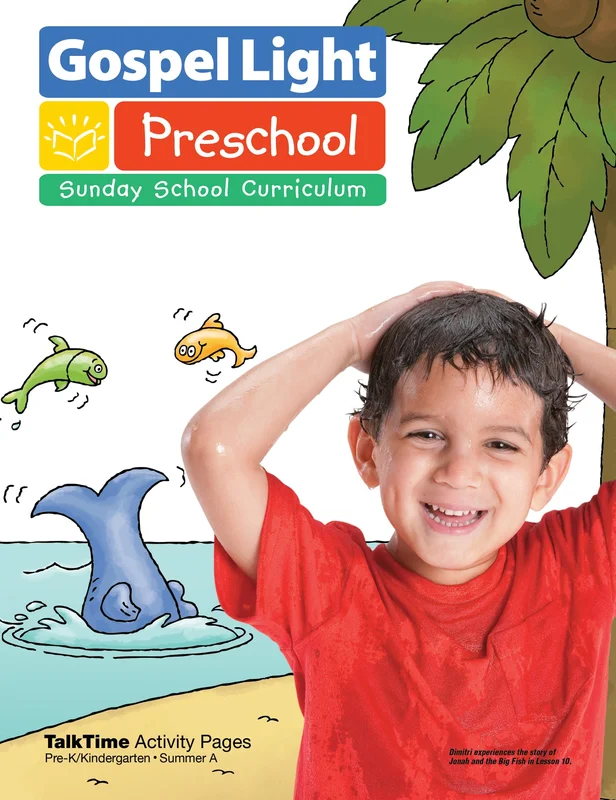 Gospel Light | TalkTime Activity Pages - Pre-K/Kind Ages 4-5 | Summer Year A