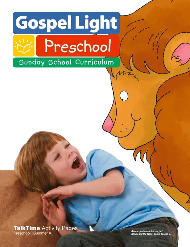Gospel Light | TalkTime Activity Pages - Preschool Ages 2&3 | Summer Year A