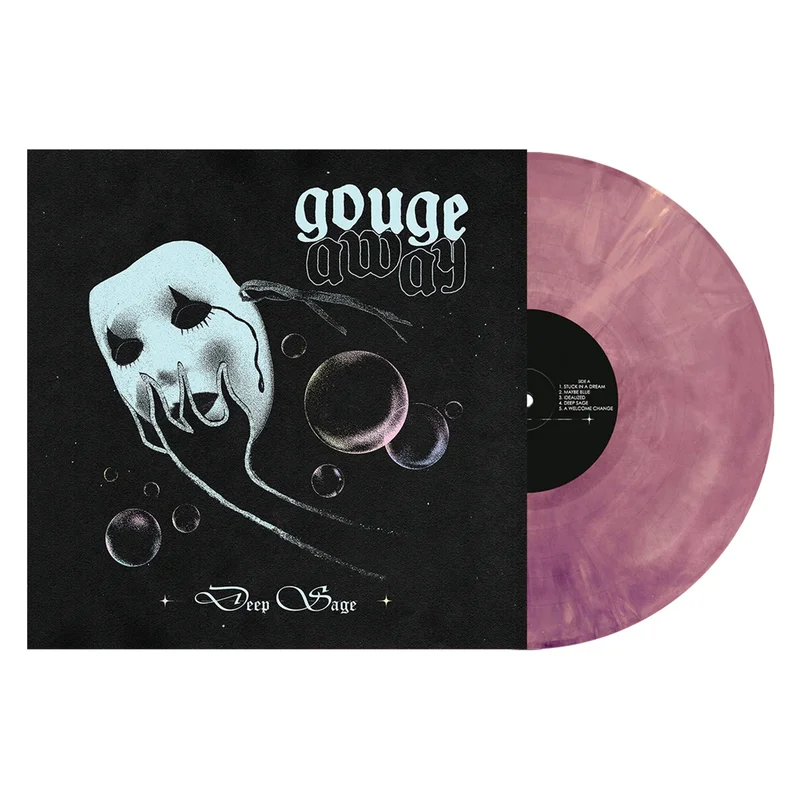 GOUGE AWAY 'DEEP SAGE' LP (Beer Purple Galaxy Vinyl)