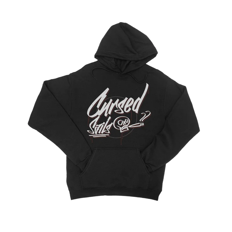 Graffiti Black Pullover