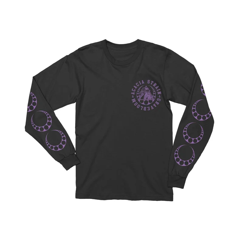 Gravebloom Black Long Sleeve