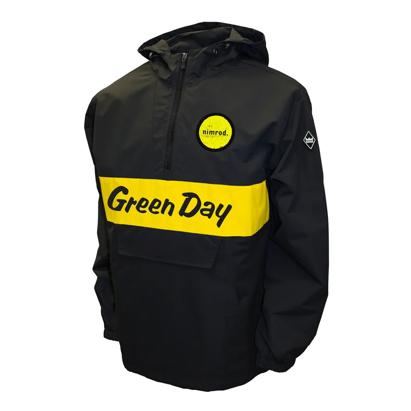 GREEN DAY ANORAK black