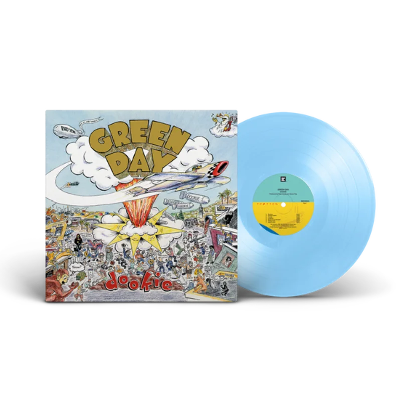 GREEN DAY 'DOOKIE' LP (30th Anniversary Edition, Baby Blue Vinyl)