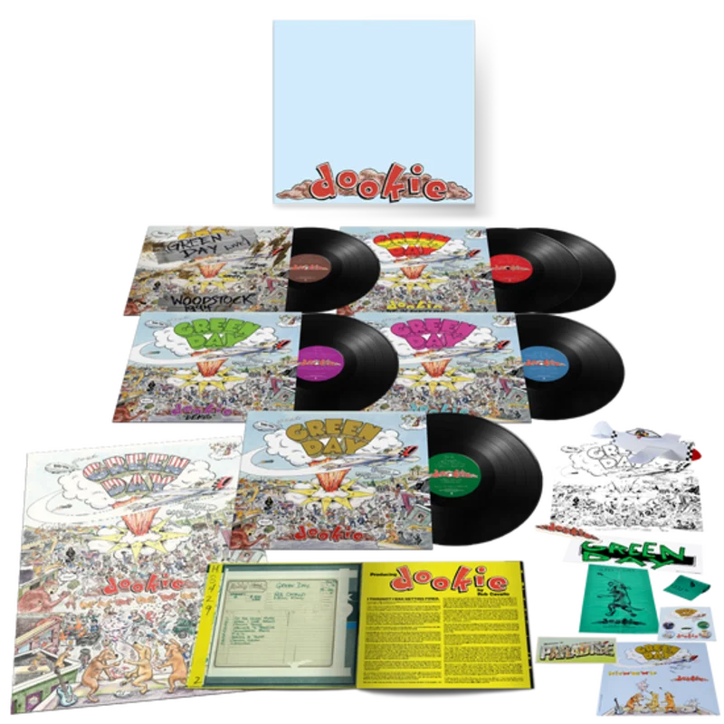 GREEN DAY 'DOOKIE' LP BOX SET (30th Anniversary Deluxe Edition)